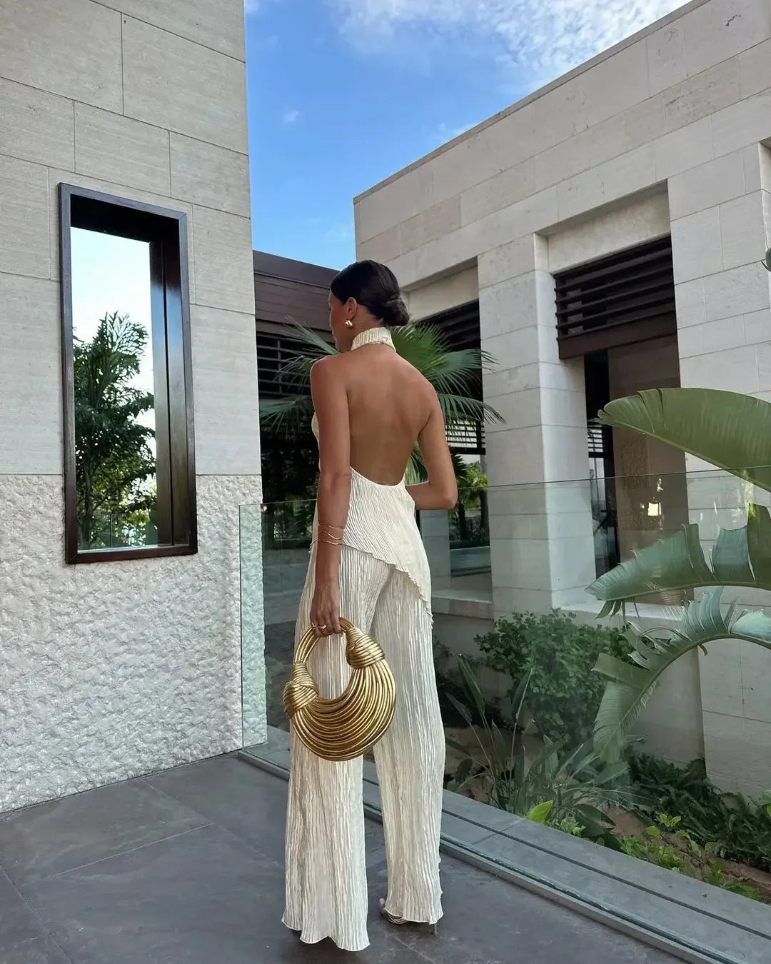 Schulterfreies Zweiteiler Set "Vivi"