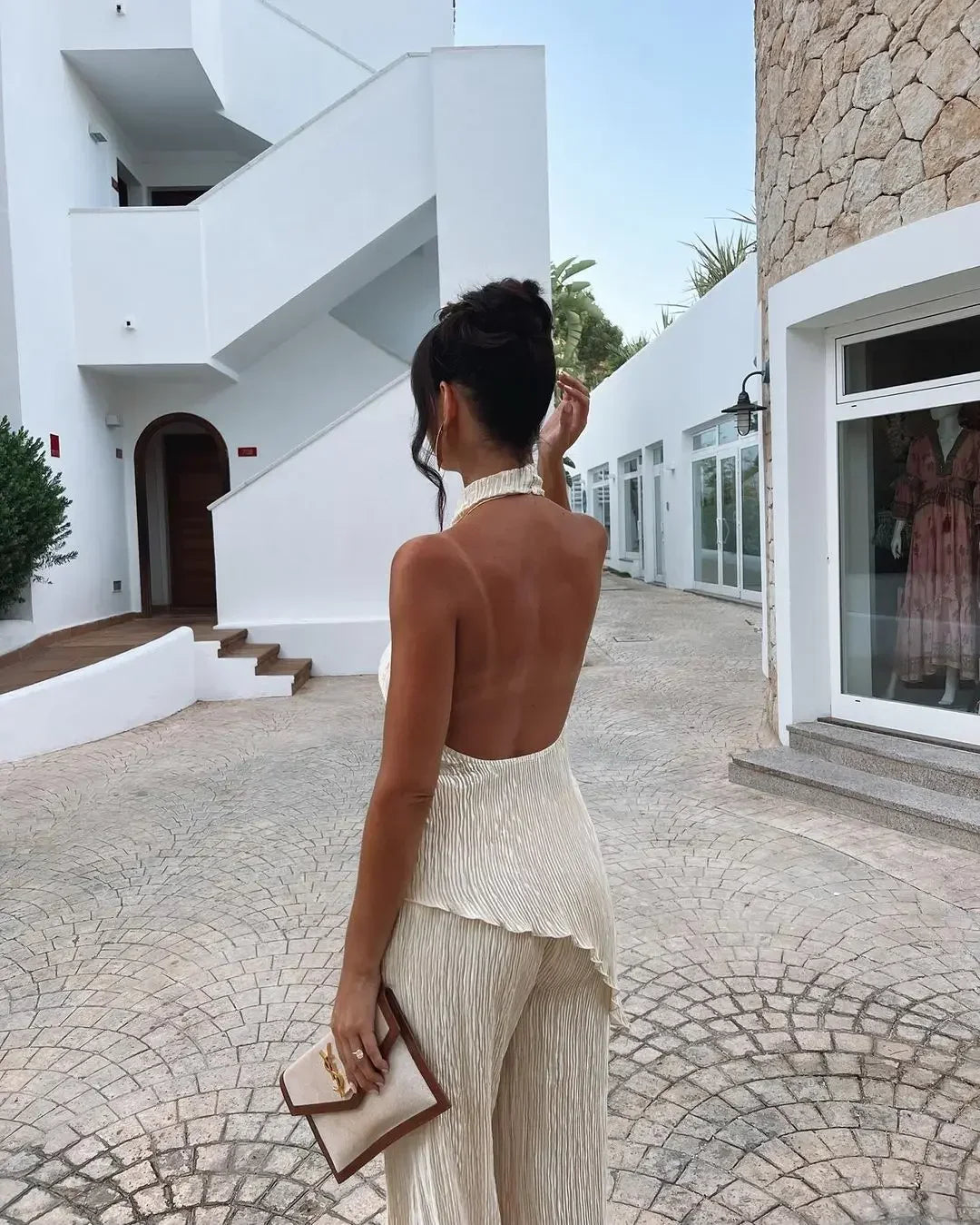 Schulterfreies Zweiteiler Set "Vivi"